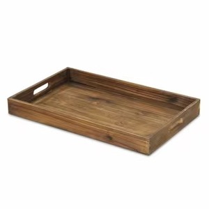 Plateau de service en bois d'aspect moderne avec nouveau design Plateau en bois élégant pour la maison, la cuisine, la salle à manger et le restaurant - Product Image 6