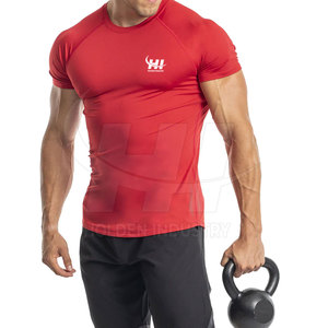 T-shirts de sport pour hommes, légers, pour l'entraînement physique, vêtements personnalisés, coupe flexible, t-shirts de sport pour hommes - Product Image 3