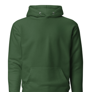 Sudadera con Capucha Verde Oscuro Unisex de Algodón y Felpa, Sudadera Lisa con Capucha, Ropa Casual de Invierno, Fabricante Mayorista - Product Image 5