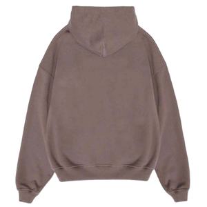 เสื้อฮู้ดดี้พื้นฐานสำหรับผู้ชาย เสื้อผ้าและสตรีทแวร์ ผ้าฝ้ายฟลีซ ย้อมสีพื้น ออกแบบโลโก้ได้ตามต้องการ เสื้อฮู้ดดี้ผู้ชายสำหรับฤดูหนาว ปี 2026 - Product Image 4