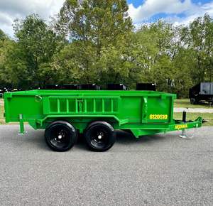 Remorque à benne basculante robuste 7x14 avec moteur hydraulique, état neuf, idéale pour les industries agricoles et de la construction, meilleur prix - Product Image 1