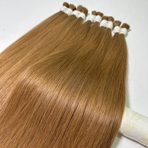 Venta al por mayor pelo humano ruso Color crudo a granel Cabelo Humano Natural 12A grado paquetes a granel - Product Image 2