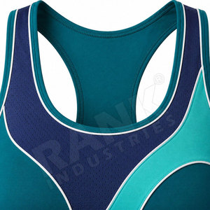 Sujetador Deportivo de Mujer Moderno y de Alta Sujeción, Sin Costuras, de Spandex/Nailon, con Tirantes Ajustables, para Yoga y Fitness - Product Image 6