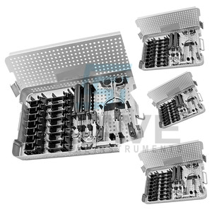 Instruments de chirurgie de la colonne vertébrale durables de la meilleure taille Ensemble d'écarteurs de colonne vertébrale Ensemble d'écarteurs en acier inoxydable par SUAVE INSTRUMENTS CHIRURGICAUX - Product Image 1