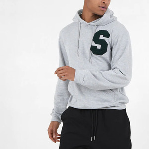 Sudadera con Capucha de Felpa Francesa Gruesa para Hombre, Mezcla de Algodón, Personalizable, Bordado de Chenilla Francés, Impresa, Totalmente Personalizable - Product Image 1