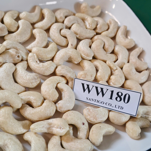 Precio de fábrica SANTIGO Kaju Badam anacardos bajos MOQ W180 anacardos - Product Image 1