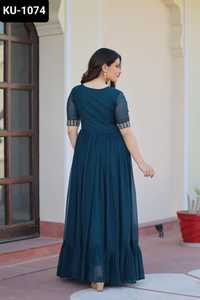 Dernières tenues de mariage et de festival Collections de robes Anarkali Nouvel article Belle robe afghane pour femmes - Product Image 5