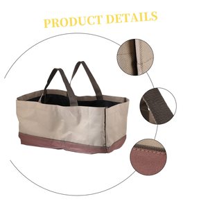 Grande sacoche de selle Oxford 5/6 pouces, imperméable, portable, pliable, sac de courses, sac d'épicerie, vente en gros - Product Image 4