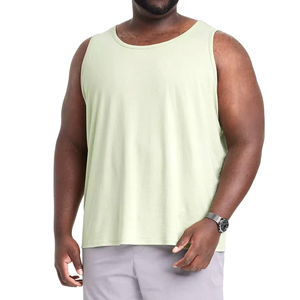 Nuevo diseño, gran oferta, camisetas para hombre, de secado rápido, de talla grande, para hombre, mangas recortadas hechas a medida, chalecos con tirantes con estampado de logotipo personalizado - Product Image 1