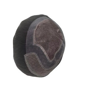 Perruque en cheveux naturels 100% humains, mono front lace, toupet, patchs, prothèse capillaire, Taz Hair BD, haute qualité - Product Image 4