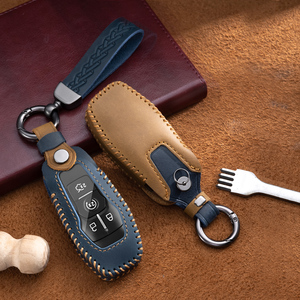 福特融合野马探索者F150 F250 F350 EcoSport Edge S-MAX Ranger林肯蒙迪欧的3/4按钮汽车钥匙盒全盖 - Product Image 1