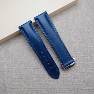 สายนาฬิกาแฟชั่นวินเทจ18มม. 20มม. 22มม. 24มม. สายนาฬิกาหนังแท้สำหรับผู้ชายปรับแต่งได้ - Product Image 1