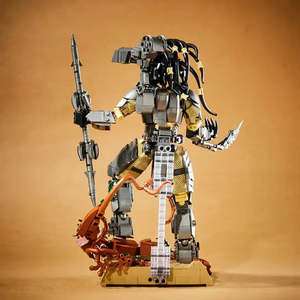 For Lego Moc Predator Alien <b>Block</b> <b>Set</b> 1:6 Scale Plastic <b>Building</b> Kit - Product Image 4