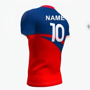 Camiseta de fútbol de calidad superior para hombre, ligera, transpirable, de secado rápido, totalmente personalizada, antiarrugas, último diseño, colores personalizados - Product Image 2