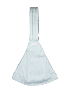 Porte-bébé en coton et lin respirant, léger, à porter en bandoulière, avec logo personnalisé - Product Image 2