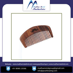 Top Quality Design Beard <b>Comb</b> Natural <b>Wooden</b> Beard <b>Comb</b> Wood Men Beard <b>Comb</b> From India Manufacturer - Product Image 2
