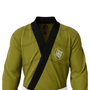 Costume de Jiu Jitsu brésilien Kimono Jiu Jitsu Vêtements d'arts martiaux en gros du Pakistan Costume de karaté BJJ Gi de haute qualité Fabricant - Product Image 1