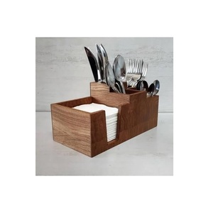 Porte-couverts en bois MDF pour cuillère, fourchette et couteau pour décoration de table à manger, nouveauté - Product Image 2