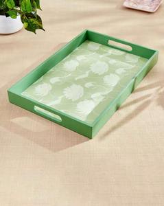 Catering Wooden Enamel Serving Tray Professional Food Serving Tray <b>For</b> Events - Product Image 6