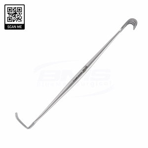 Retractor Quirúrgico Manual de Doble Extremo de Acero Inoxidable Senn Miller con Puntas Afiladas/Redondeadas, 3 Puntas, Certificado ISO13485, Reutilizable - Product Image 3