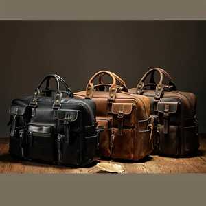 High Quality Business Leather Shoulder Messenger <b>Bags</b> Men <b>Women</b> <b>Laptop</b> <b>Bag</b> Men Briefcase <b>Bag</b> Office Handbag - Product Image 1