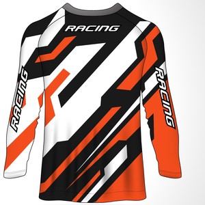 เสื้อเจอร์ซีย์มอเตอร์ครอสแขนยาวพิมพ์ลายแบบซับลิเมชั่นสำหรับผู้ชาย OEM เสื้อเจอร์ซีย์จักรยานเสือภูเขาดาวน์ฮิลล์ เสื้อผ้ามอเตอร์ไซค์มอเตอร์ครอส - Product Image 6