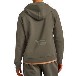 High Quality Fleece Fabric <b>Hoodie</b>-Streetwear 100% Cotton Fleece <b>Hoodie</b>-Men's Fashion <b>Zippered</b> <b>Hoodie</b> With Multi Color Option - Product Image 4