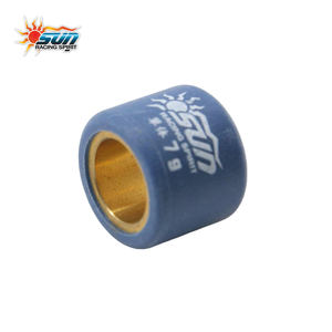 ชุดลูกกลิ้งระบบ CVT รุ่นปรับปรุงใหม่ SUN Racing MIO100 สำหรับรถไต้หวัน ทำจากทองเหลือง/ไฟเบอร์คอมโพสิตทนทานต่อการสึกหรอเป็นพิเศษ น้ำหนัก 15x12-7 กรัม 6 ชิ้น/ชุด - Product Image 4