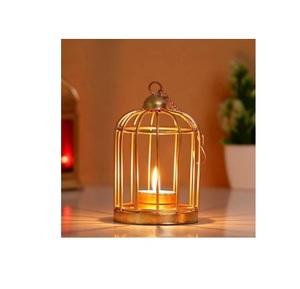 Handmade Irregular Shape Gold Metal <b>Tea</b> <b>Light</b> <b>Candle</b> Holder Modern Ins Christmas Dining Table Decorative Lid Wholesale Home - Product Image 2