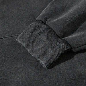 MOVATEXTILE-Sudadera con Capucha y Cremallera Completa para Hombre, Chándal con Estampado de Peso Pesado Personalizado, Lavado con Ácido, Desgastado - Product Image 4