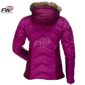 Chaqueta Larga Acolchada para Mujer, Cómoda y 100% Transpirable, Servicio OEM para Otoño e Invierno - Product Image 5
