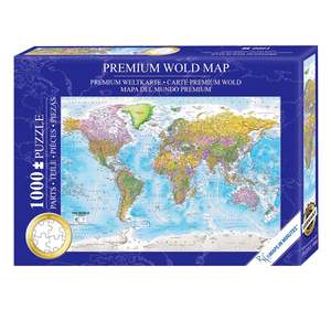 Rompecabezas del Mapa del Mundo de 1000 Piezas, Diseño Personalizado, Rompecabezas Educativo Magnético, Mini Juguete con Muestras de Mapas Gratis en MINUTOS - Product Image 4