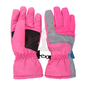 ถุงมือเล่นสกี XL ถุงมือหนังคุณภาพสูงระบายอากาศได้ดีไมโครไฟเบอร์ใส่สบายกันความร้อนผ้าไนล่อนซับมือป้องกันแขน - Product Image 5