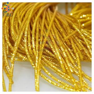 Fil de lingot rugueux métallique français de haute qualité broderie Purl fil de lingot Zardozi pour la broderie à la main - Product Image 3