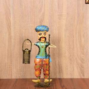 Figura Decorativa de Hierro Ligero Contemporánea Alma con Diseño Metálico Duradero para Decoración de Interiores de Sala de Estar - Product Image 1