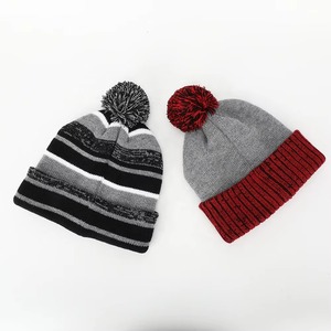 Bonnets en tricot d'hiver personnalisés avec logo en relief, fabrication OEM, chapeaux chauds en acrylique, mode streetwear unisexe, fabricant - Product Image 5