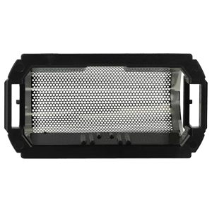 Cabezal de Repuesto para Afeitadora Eléctrica Negro Plateado con Marco, Cuchilla Doble Rotatoria, Resistente al Agua IPX7, Lavable en Seco/Húmedo - Product Image 1