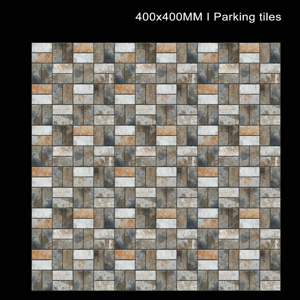 Carreaux de sol en porcelaine solide pour extérieur, zone de stationnement, 400x400 mm, finition mate, modernes, antidérapants, en brique réfractaire, pour usage extérieur - Product Image 1