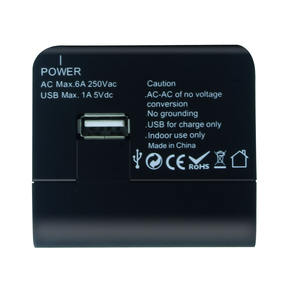 20W PD 3A TYPE C ADAPTADOR TC-123 BLANCO Adaptateur de bureau à charge rapide double port pour écouteurs à usage industriel JP/EU/US PD20W Box - Product Image 1