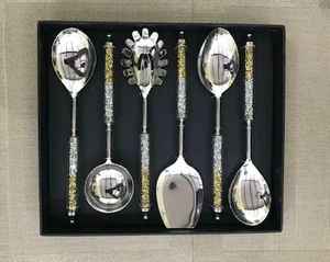 Indian Manufacturer of Designer Stainless Steel Metal Flatware Set of 3 Copper for Table <b>Place</b> <b>Setting</b> - Product Image 2