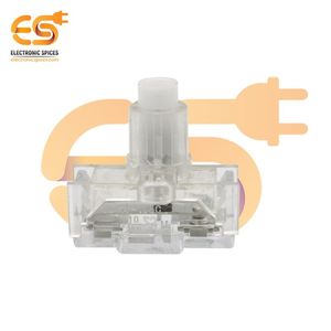 Ky105c Điện Tử Gia Vị 10A 250V Spst Tự Khóa Tactile Chuyển Đổi Với Trong Suốt 6Mm Kim Loại Tấm Max Điện Áp 12V - Product Image 1