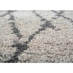 Alfombra de Lana Anudada a Mano Zuri, Gris y Negro, Pkwl-308-a, Alfombra Rectangular Abstracta Hecha a Mano para Uso en el Hogar, para Entrada, Pasillo, Sala de Estar - Product Image 3