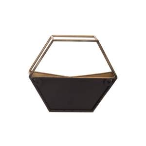 Jardinière murale minimaliste en fer pour la décoration intérieure moderne, offrant un look épuré et un support métallique robuste - Product Image 1