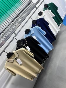 T-shirt en coton pour homme, col en V, manches courtes, décontracté, respirant, écologique, OEM ODM, logo personnalisé, broderie privée sur le devant, tissé - Product Image 3