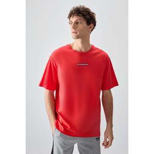 เสื้อยืดผู้ชายพิมพ์ลาย Air Jones Fiesta ผ้าฝ้าย 100% เนื้อหนานุ่ม ทรงโอเวอร์ไซส์ สไตล์ลำลองแนวสตรีทแวร์ - Product Image 1
