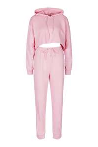 2025 femmes survêtement survêtement à capuche décontracté épaississement ensemble sweats à capuche sweat 2 pièces costumes femme avec logo personnalisé - Product Image 2