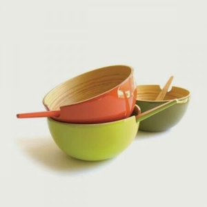 Cuenco de bambú ecológico al por mayor de Vietnam, biodegradable para ensaladas, frutas, postres o aperitivos, precio competitivo - Product Image 2