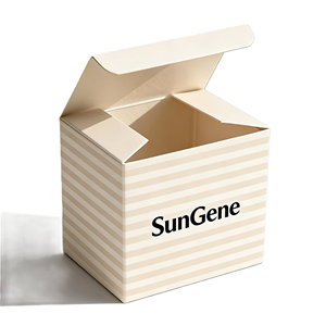 Emballages personnalisés imprimés recyclables pour crème pour le visage et crème pour les yeux, dossiers de luxe en papier texturé, fermeture magnétique, revêtement UV - Product Image 2