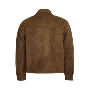 เสื้อแจ็คเก็ตยูนิเซ็กซ์สำหรับฤดูใบไม้ร่วงและฤดูหนาว สไตล์อเมริกันเรโทร ดีไซน์ระดับไฮเอนด์ ทรงหลวมแบบดีคอนสตรัคชั่น ซิป ปักลาย ยั่งยืน สวมใส่สบาย - Product Image 3