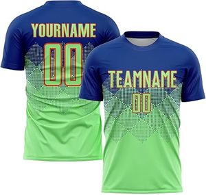 Uniforme de fútbol de poliéster 100% de último diseño, uniforme profesional para niños de nuevo estilo, Color sólido de calidad Premium a la venta - Product Image 4